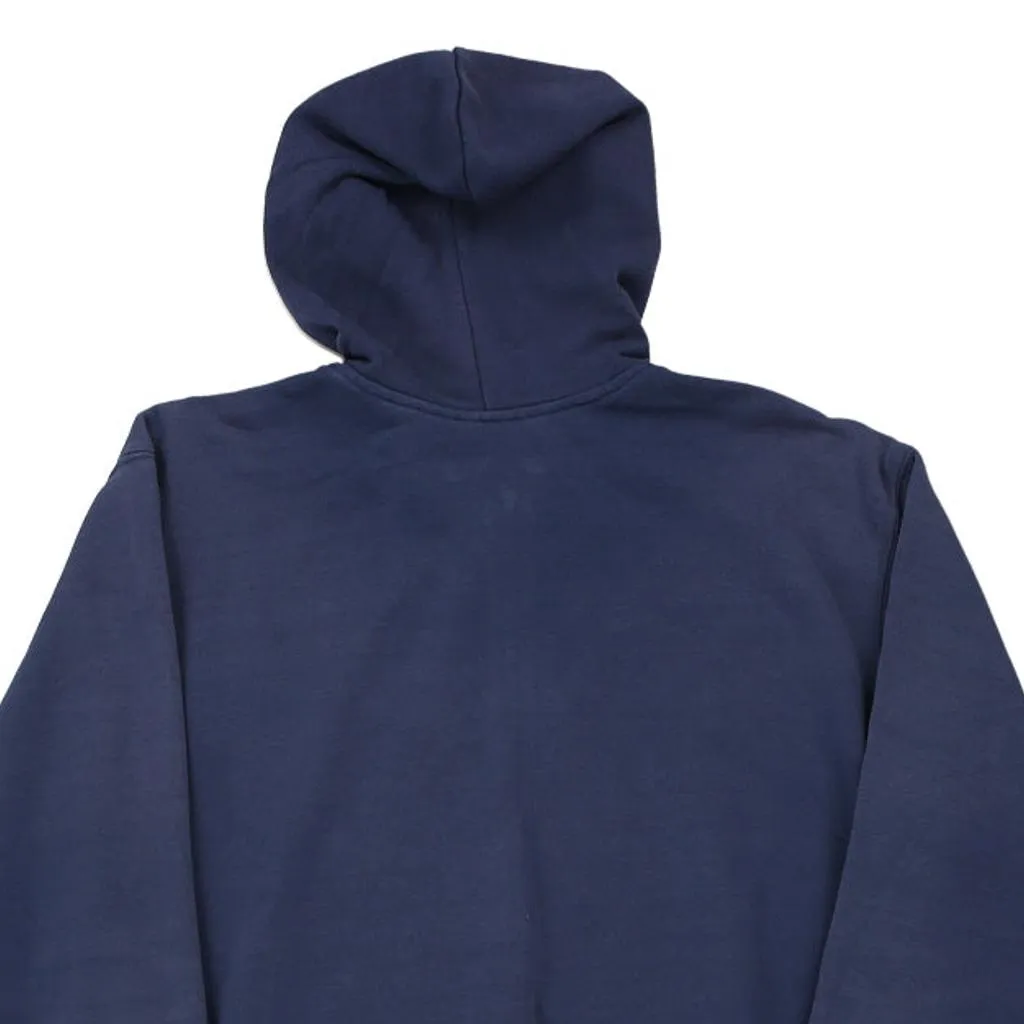 Carhartt Hoodie - Medium Navy Cotton Blend