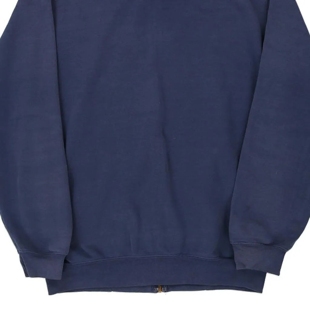 Carhartt Hoodie - Medium Navy Cotton Blend