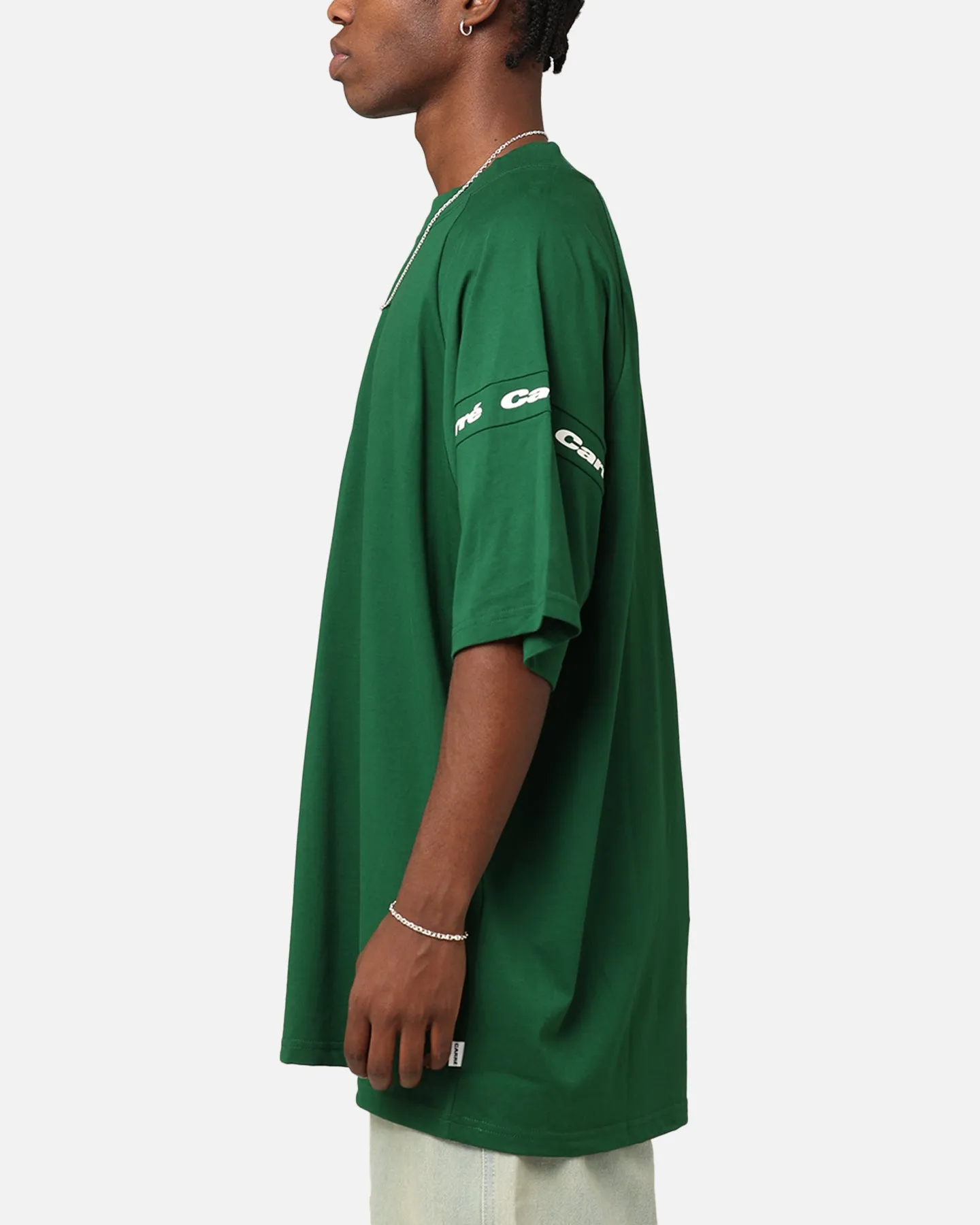 Carré Prime Oversized Raglan T-Shirt Green