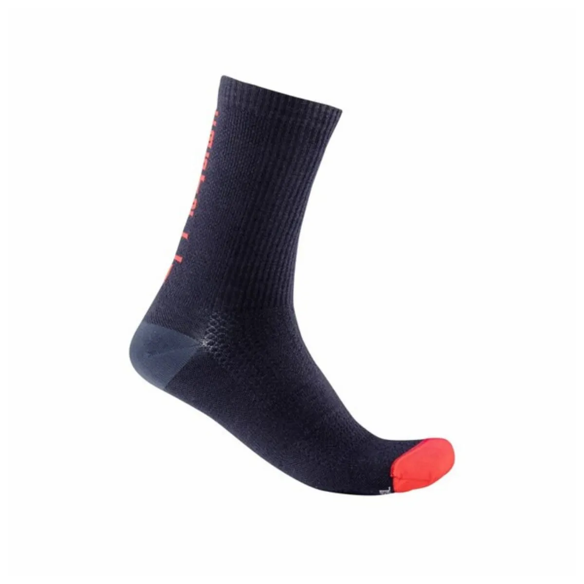 Castelli Bandito wool socks blue red