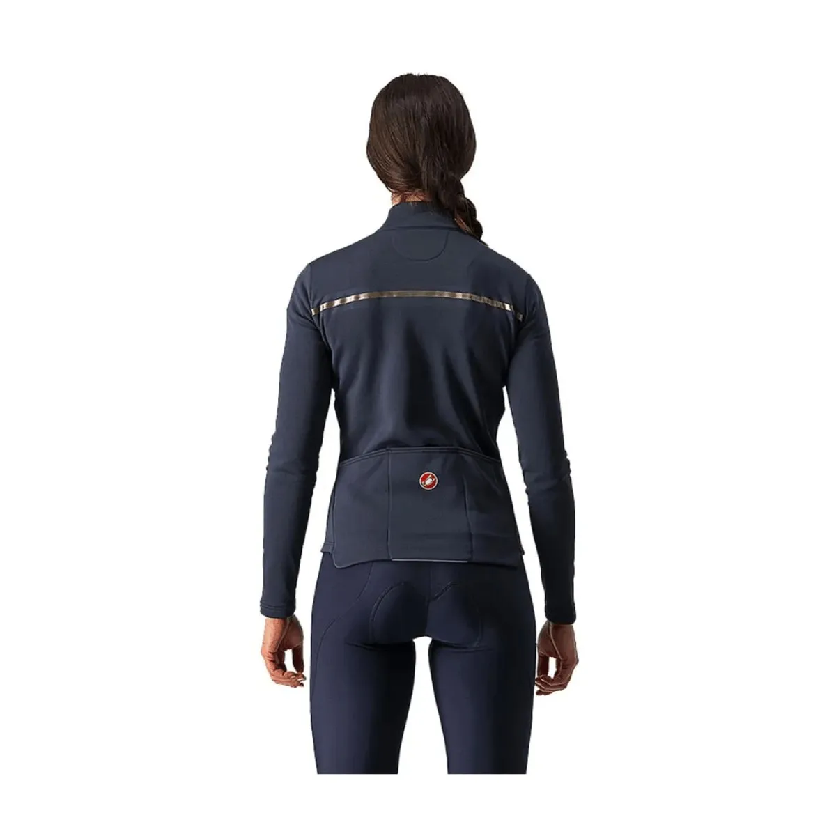 Castelli Sinergia 2 Blue Women's Long Sleeve Jersey