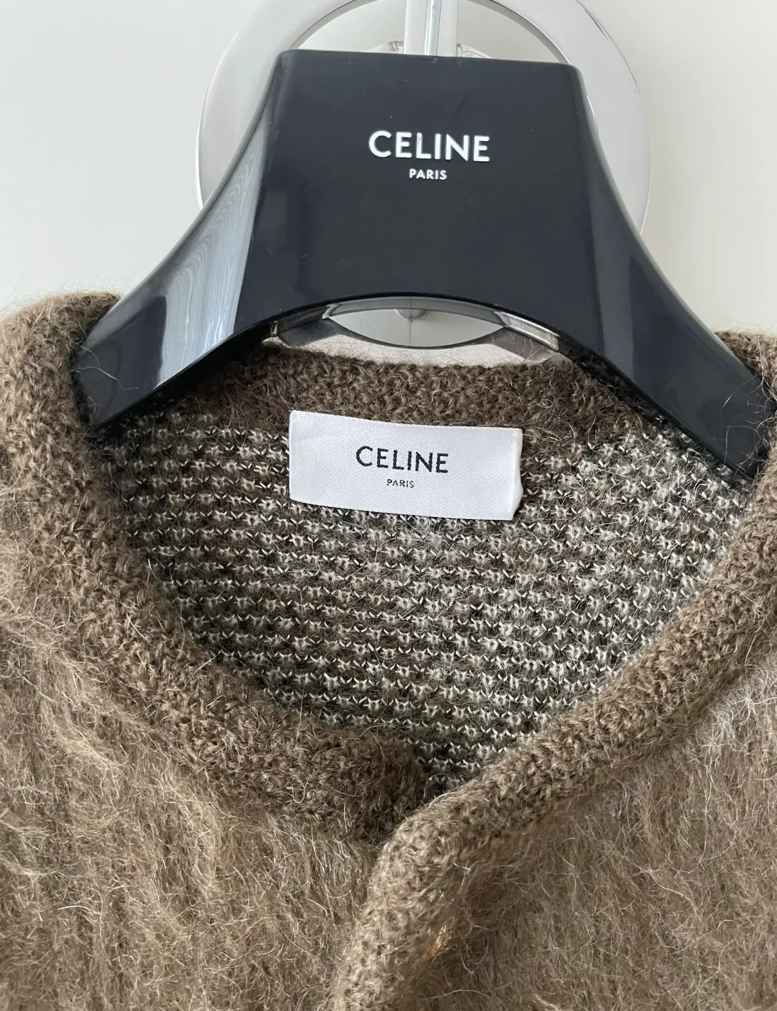 Celine Argile Luxury Cardigans Button-Down