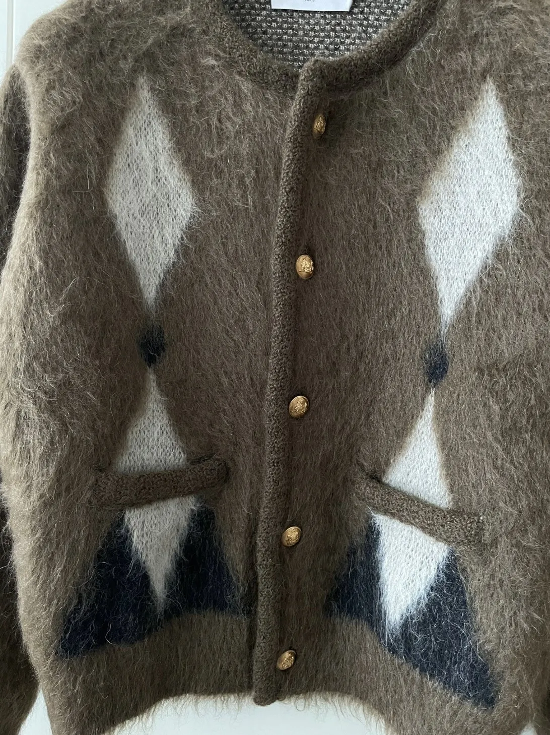 Celine Argile Luxury Cardigans Button-Down