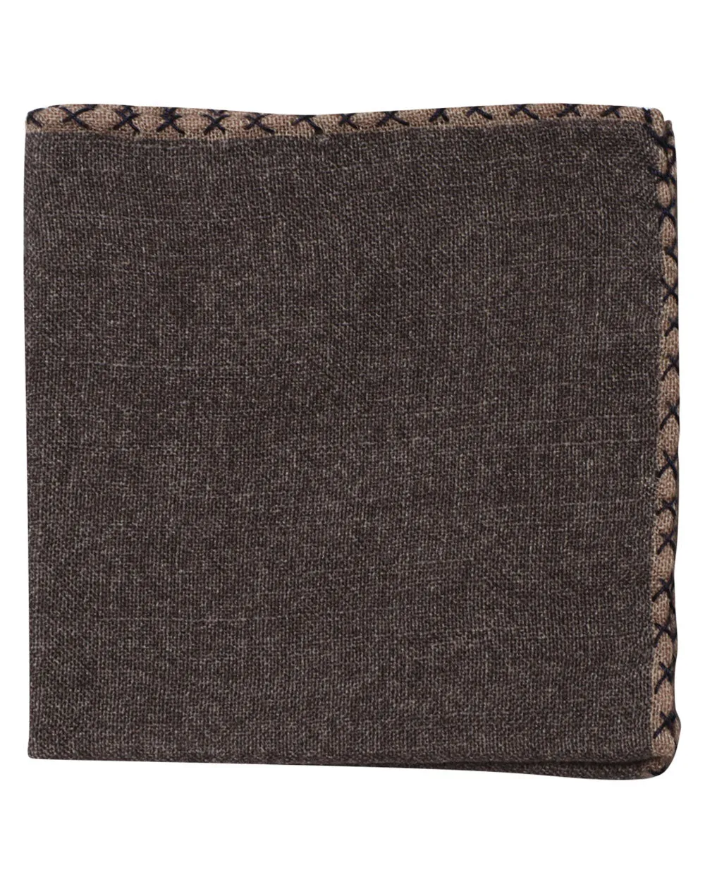 Charcoal Grey Wool Garza Pocket Square – Buy Now!