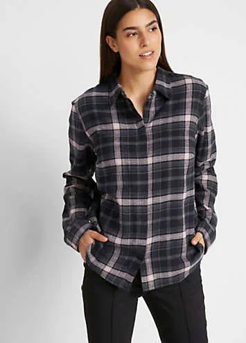 Checked Flannel Shirt by bonprix | Look Again