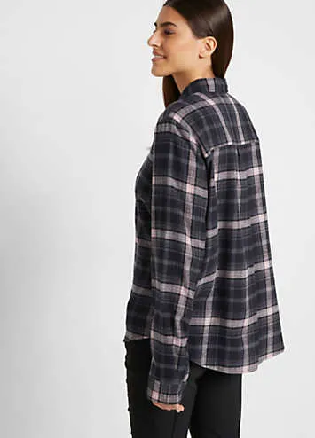 Checked Flannel Shirt by bonprix | Look Again