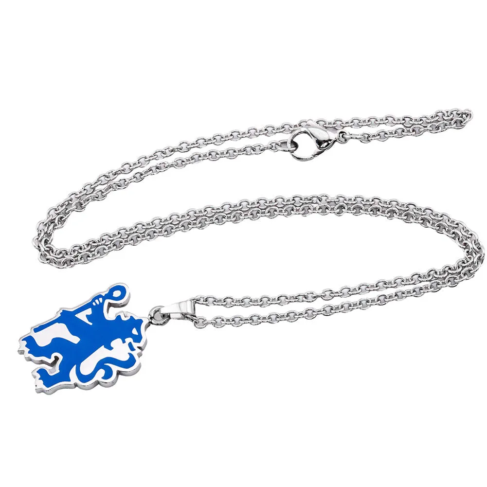 Chelsea FC Color Lion Pendant & Chain