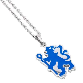 Chelsea FC Color Lion Pendant & Chain