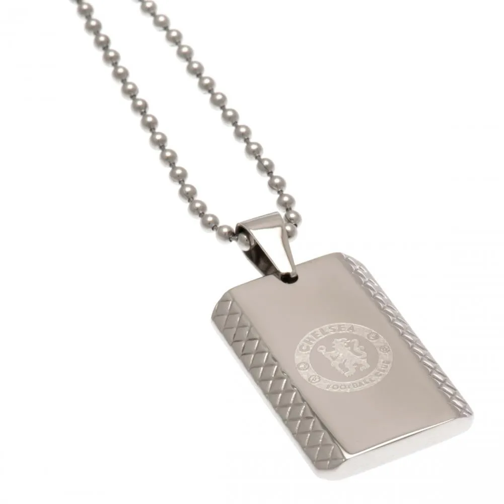 Chelsea FC Dog Tag – Chain – Patterned