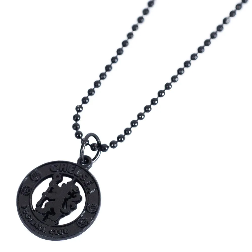 Chelsea FC Pendant & Chain + Black Plating - Buy Now