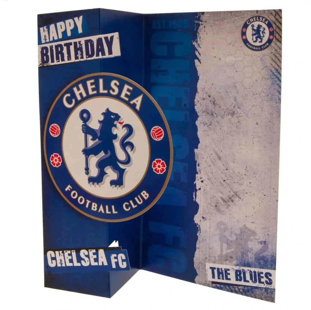 Chelsea Football Club Birthday Card for True Fans | The Blues Theme