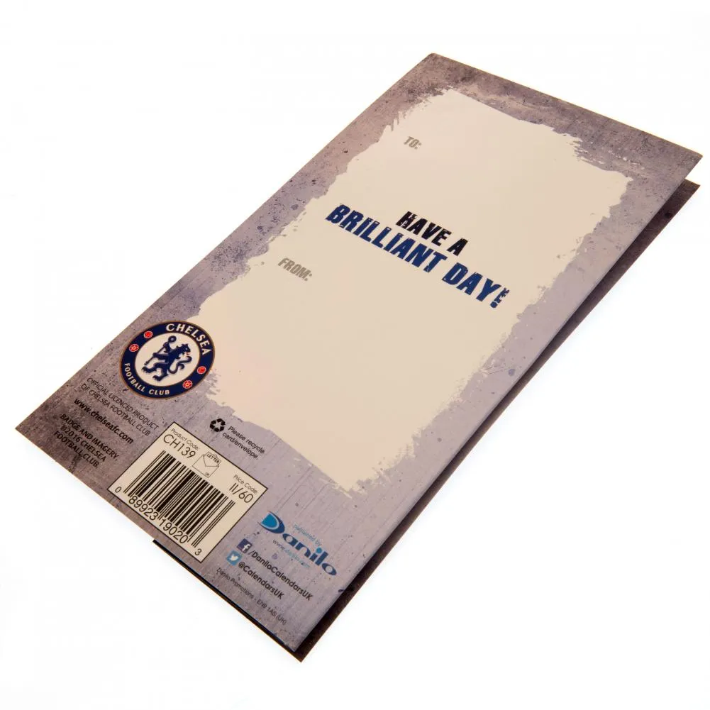 Chelsea Football Club Birthday Card for True Fans | The Blues Theme