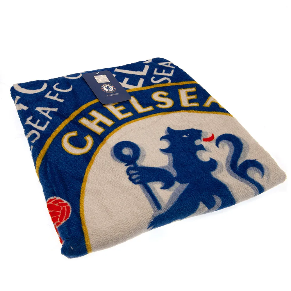 Chelsea Football Club Kids Hooded Poncho.