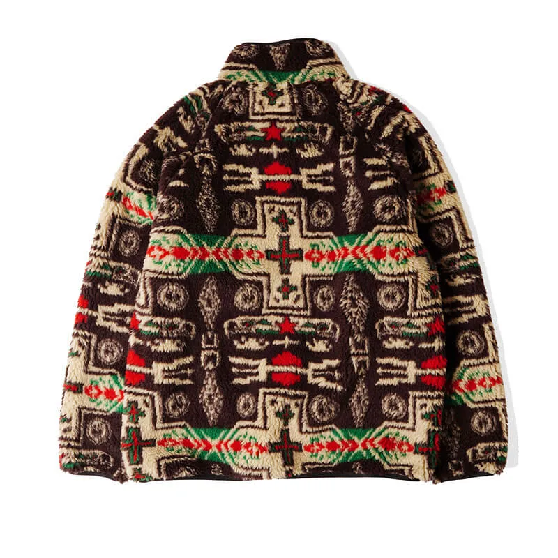 Chimayo Fleece Jacket - Brown