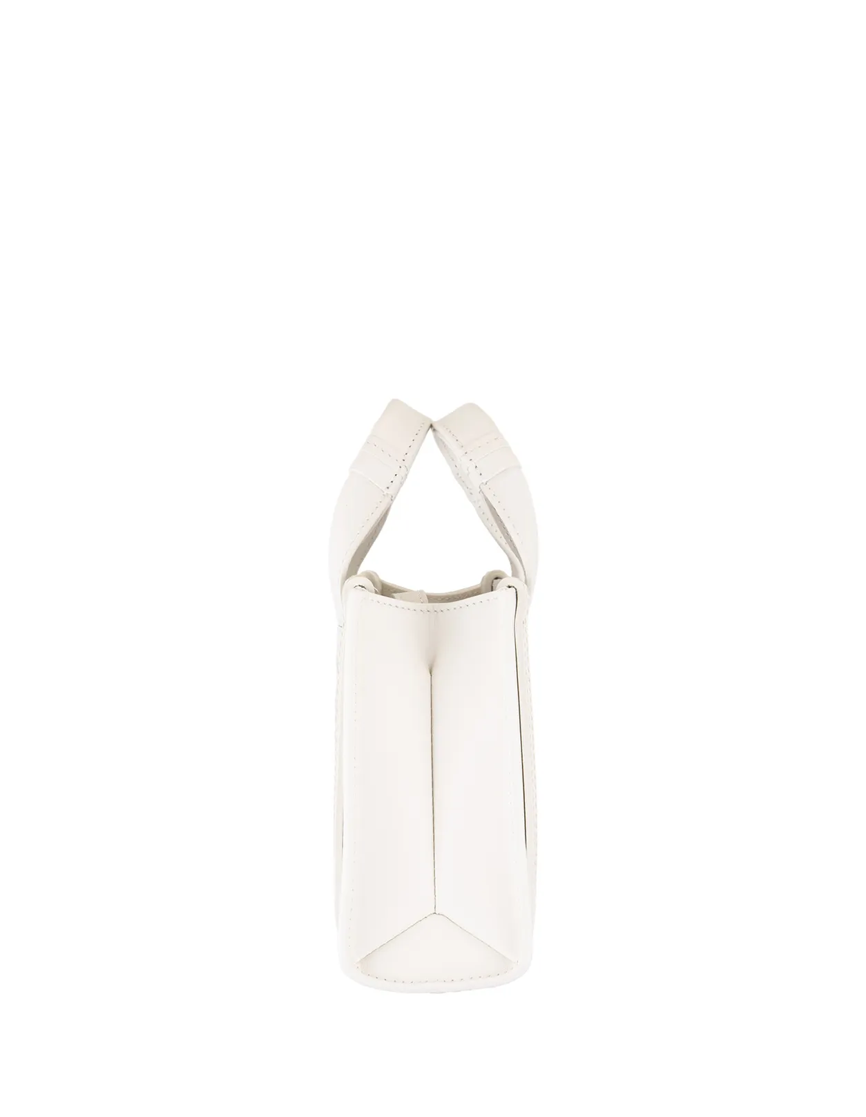 CHLOÉ White Mini Woody Tote Bag