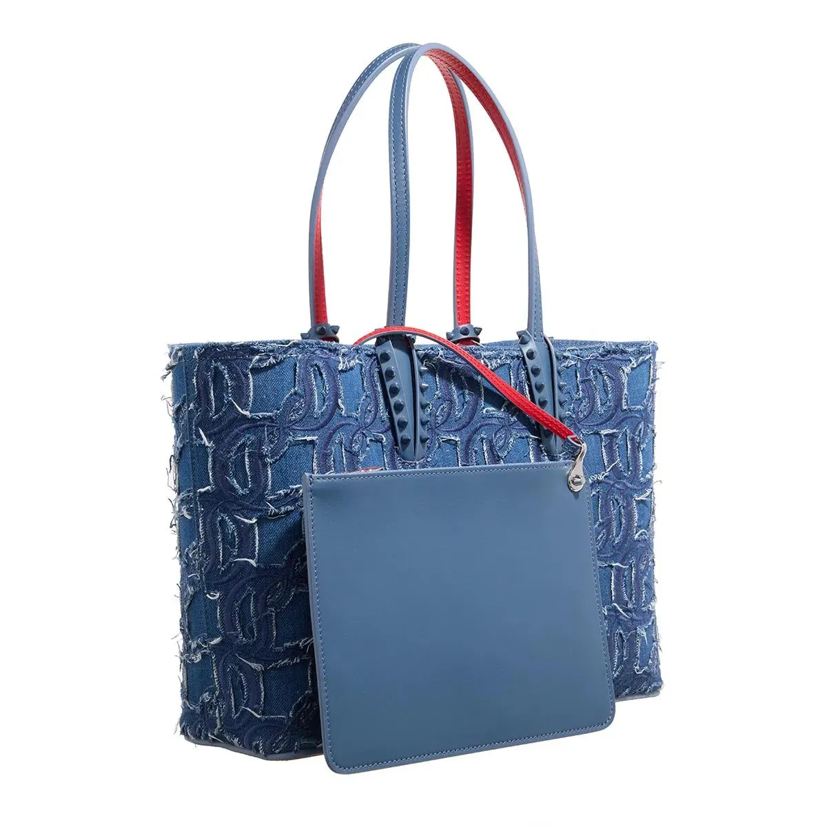 Christian Louboutin  Cabata Small Tote Bag Blue