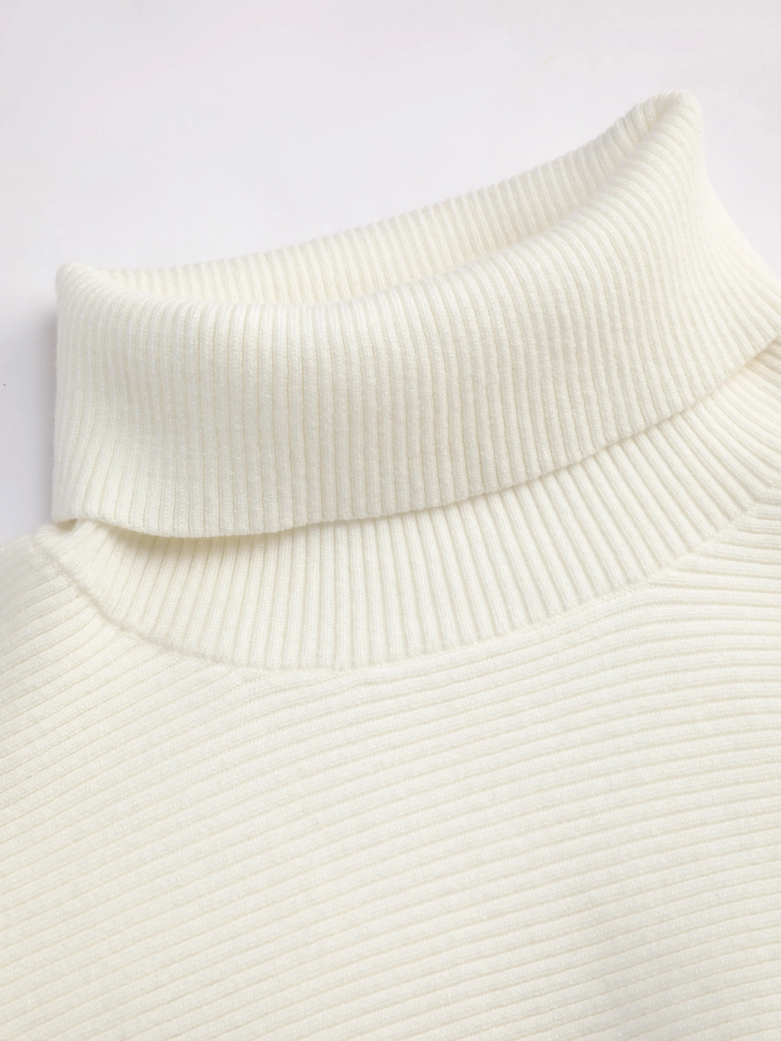 Cider  |Casual Style Nylon Long Sleeves Plain High-Neck Oversized