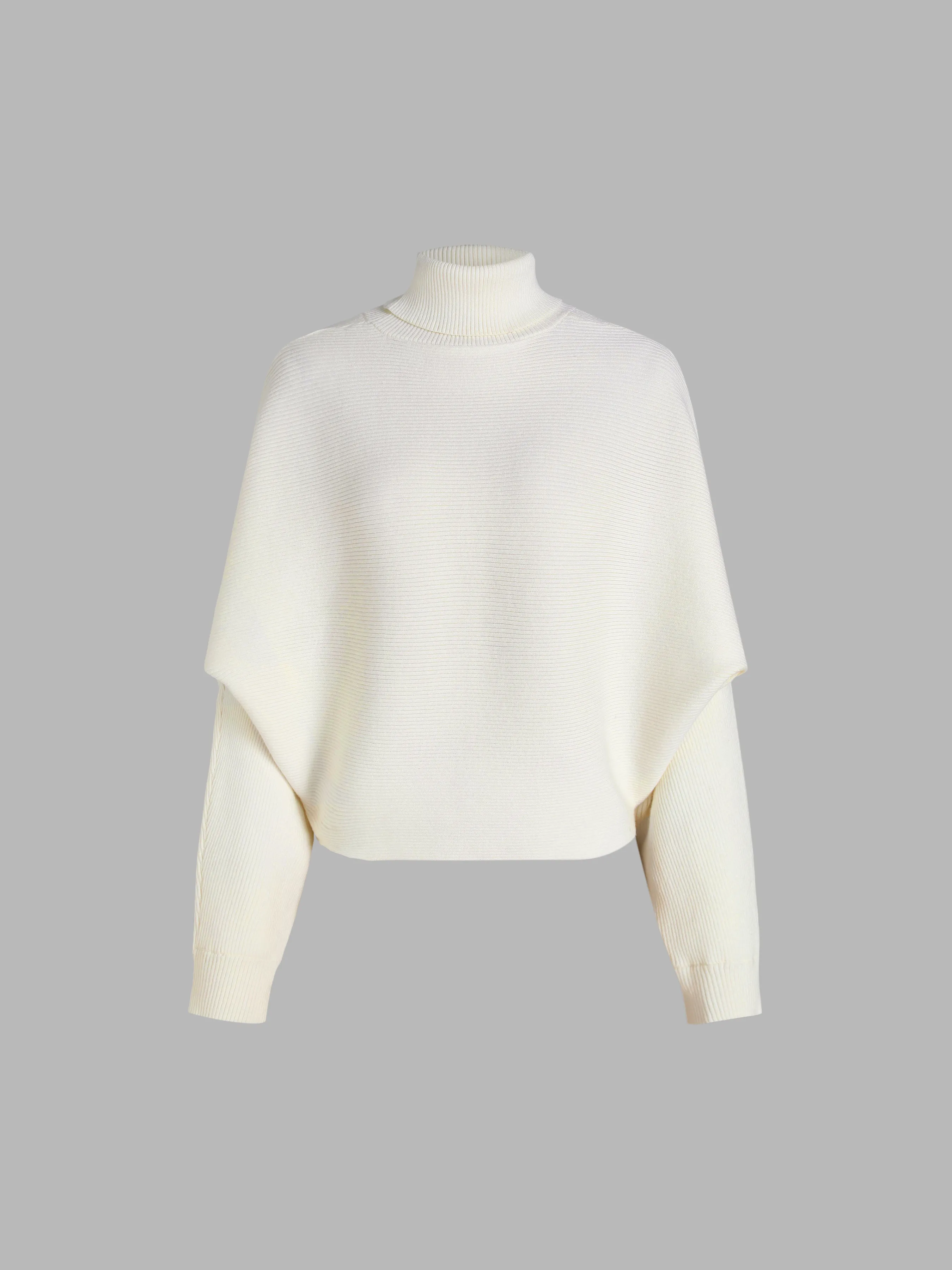 Cider  |Casual Style Nylon Long Sleeves Plain High-Neck Oversized