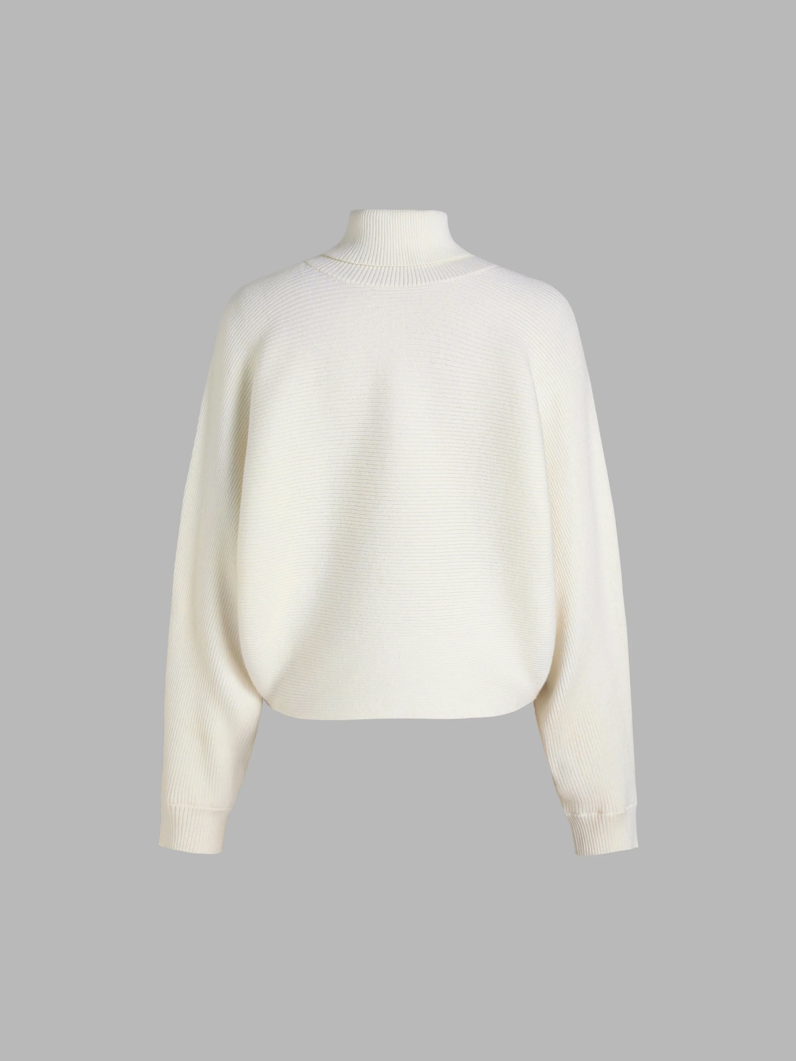 Cider  |Casual Style Nylon Long Sleeves Plain High-Neck Oversized