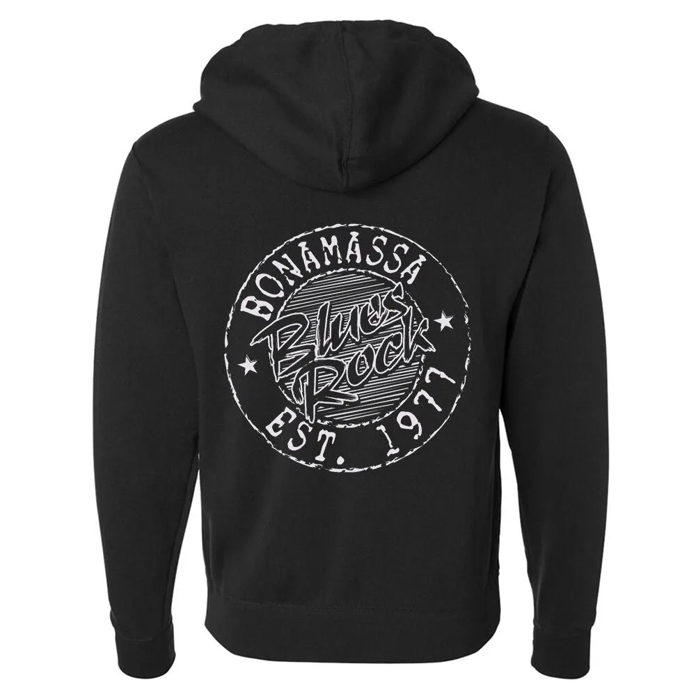 Classic Blues Rock Zip-Up Hoodie (Unisex)