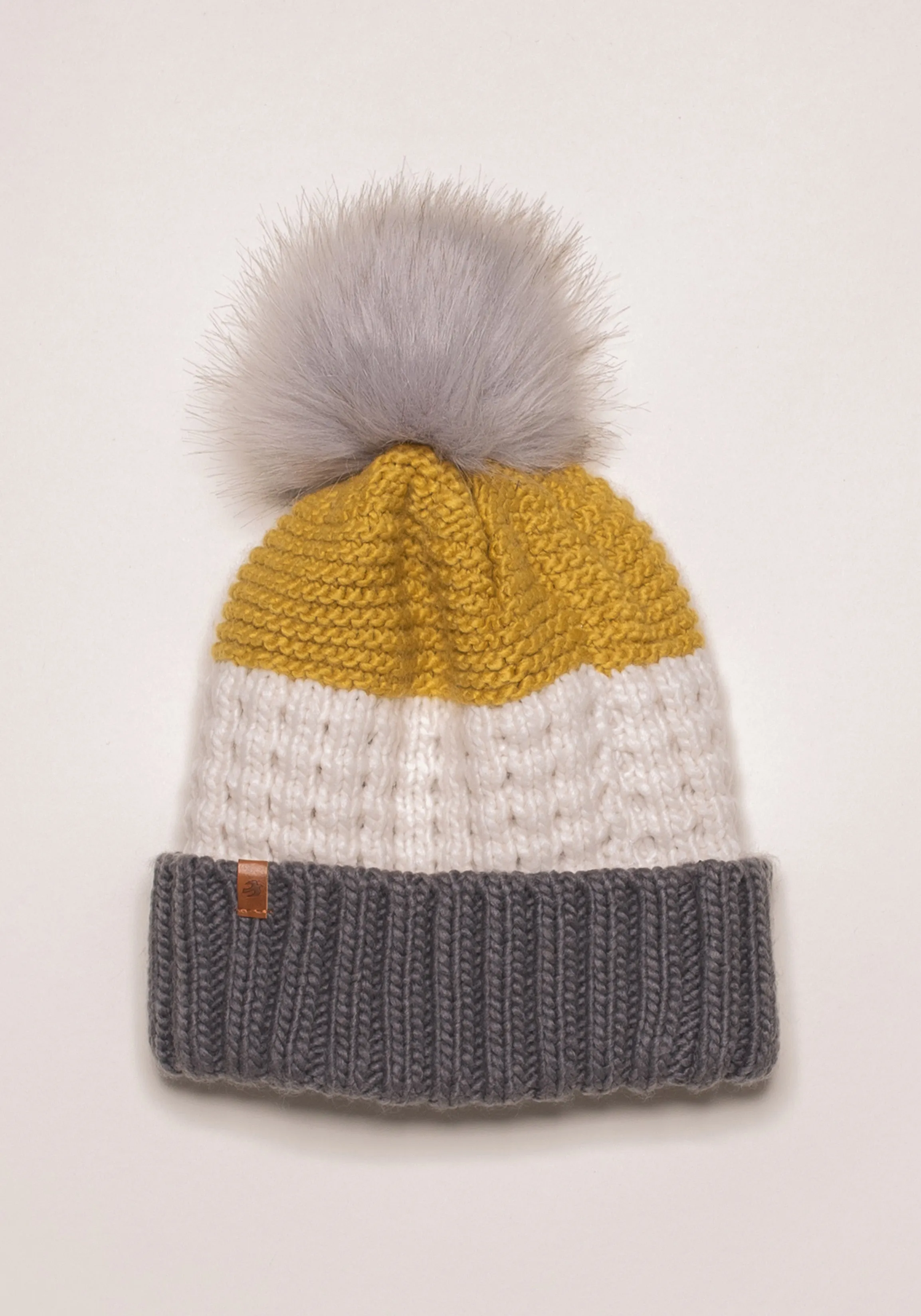 Colorblock Beanie Hat