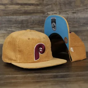 Corduroy Philadelphia Phillies Cooperstown Snapback