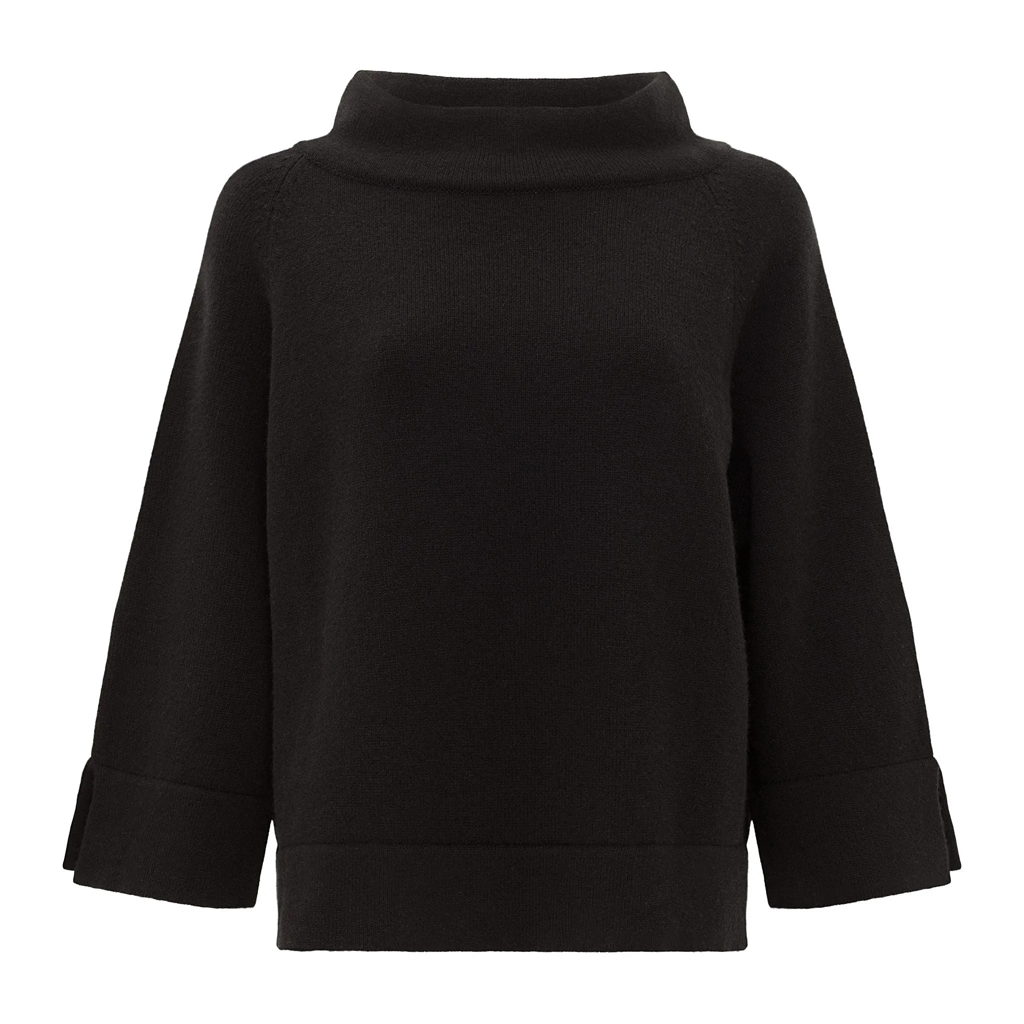 Couture Scottish Cashmere Sweater- Noir