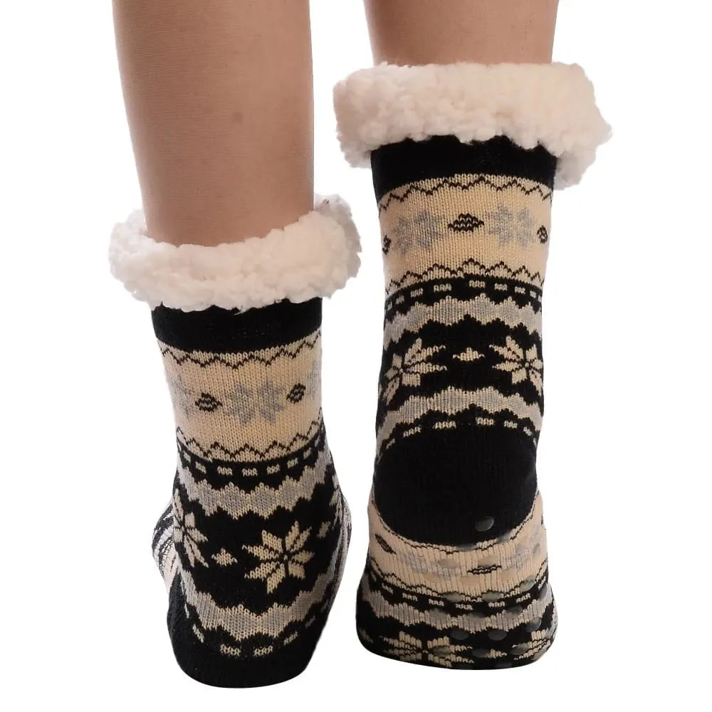 Cozy winter socks.