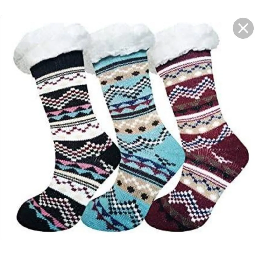 Cozy winter socks.