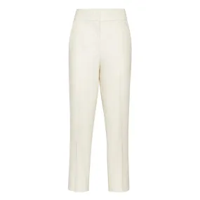 Cream Mercer Pants for Women