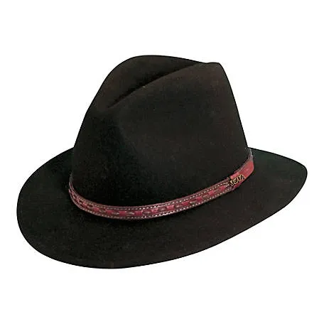 Crushable Wool Felt Safari Hat - 4 Color Options