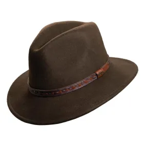 Crushable Wool Felt Safari Hat - 4 Color Options