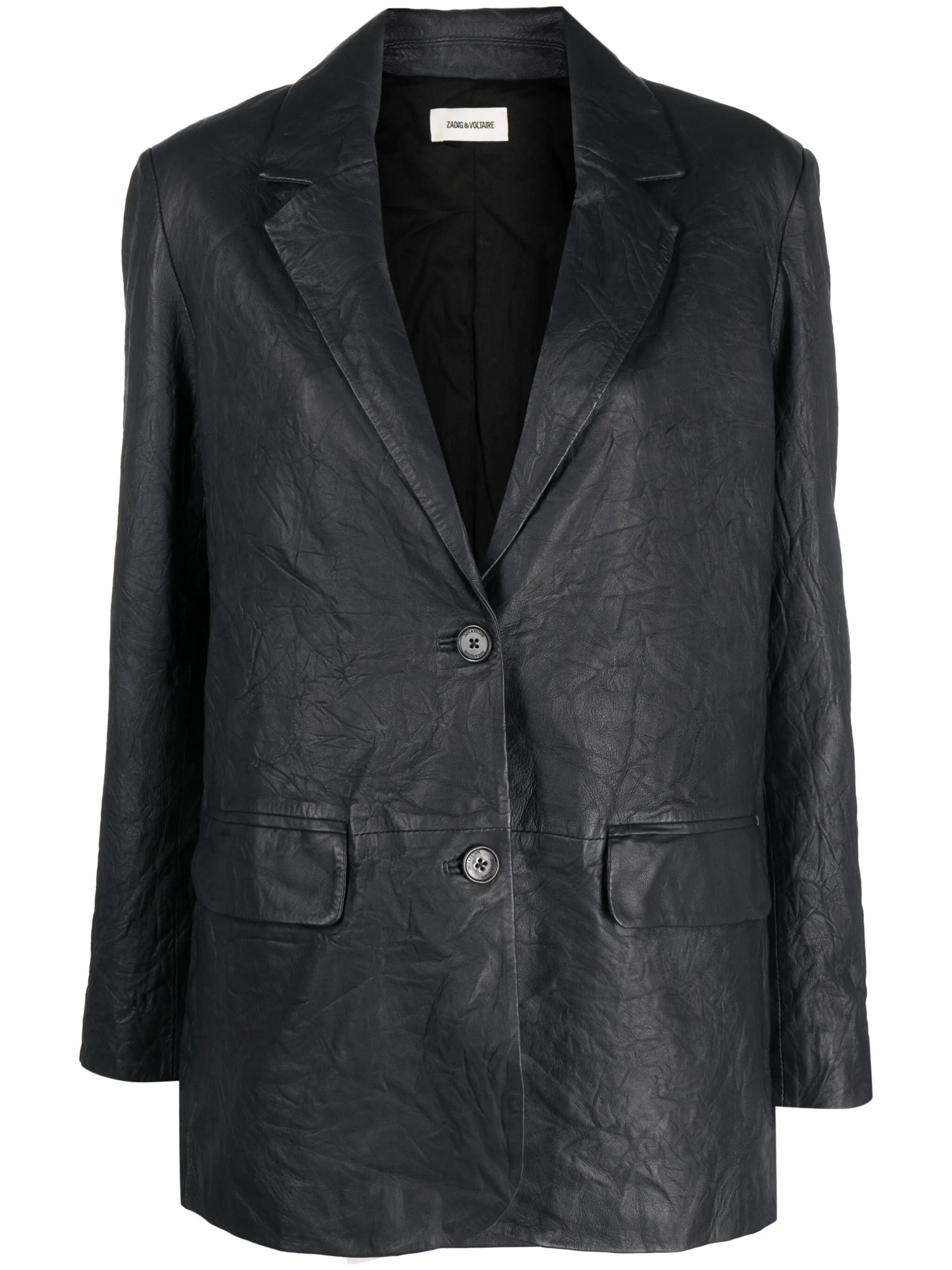 Crushed Lambskin Blazer -Unisex Styling