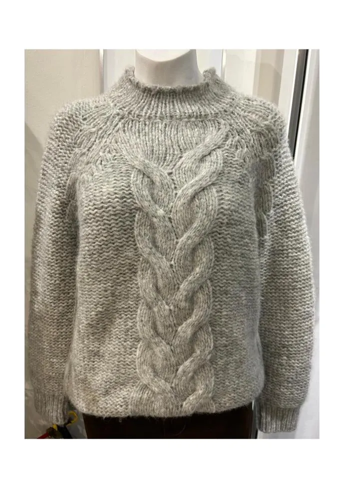 Dolcevita Gray Wool Sweater - Buy now