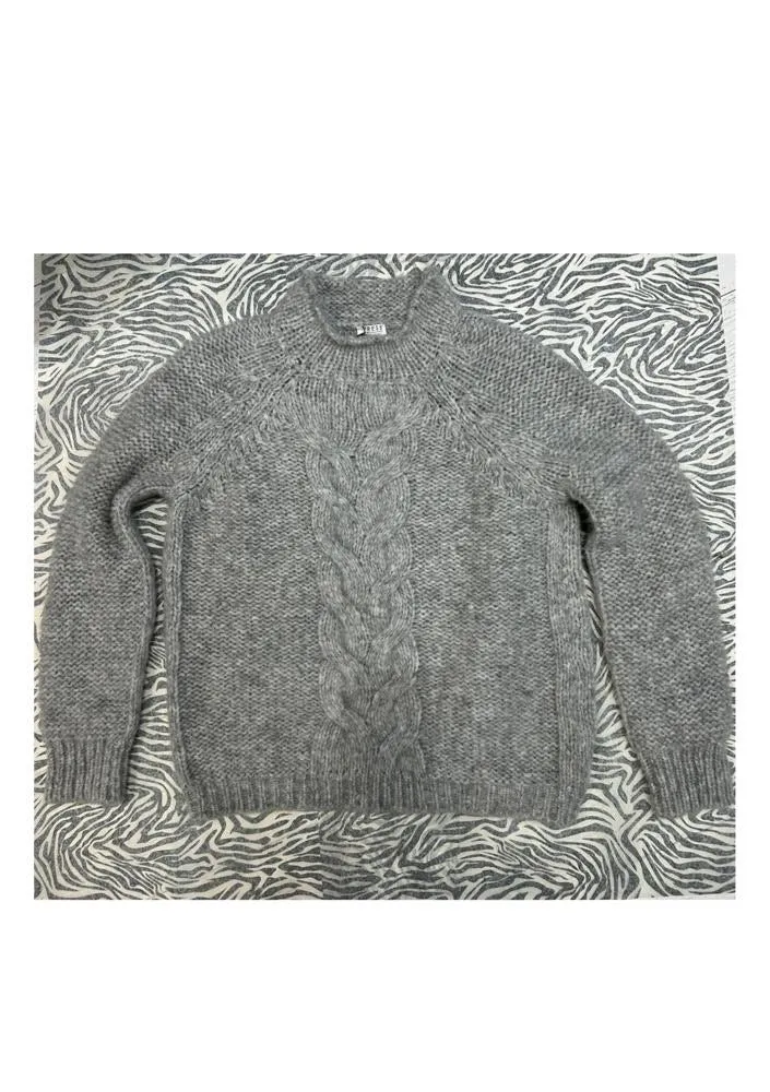 Dolcevita Gray Wool Sweater - Buy now