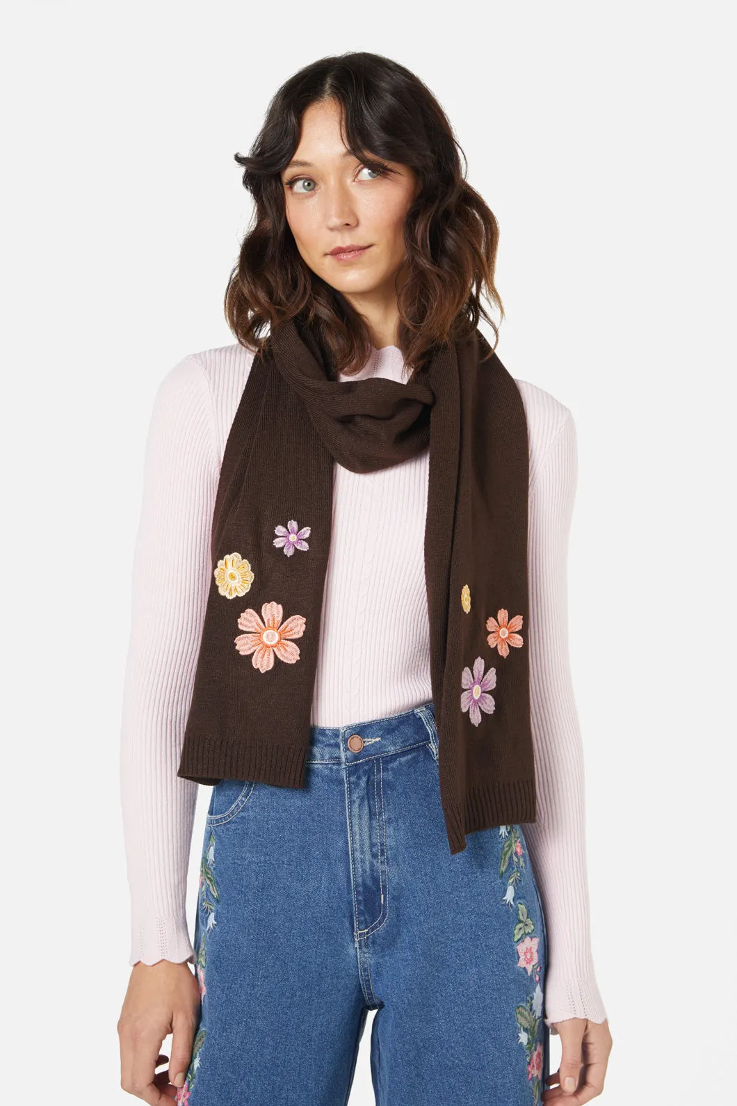 Dora knitted scarf for sale, buy Dora knit scarf online