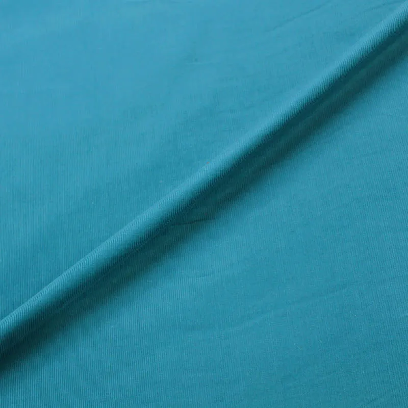 Dressmaking Corduroy Fabric - Kingfisher