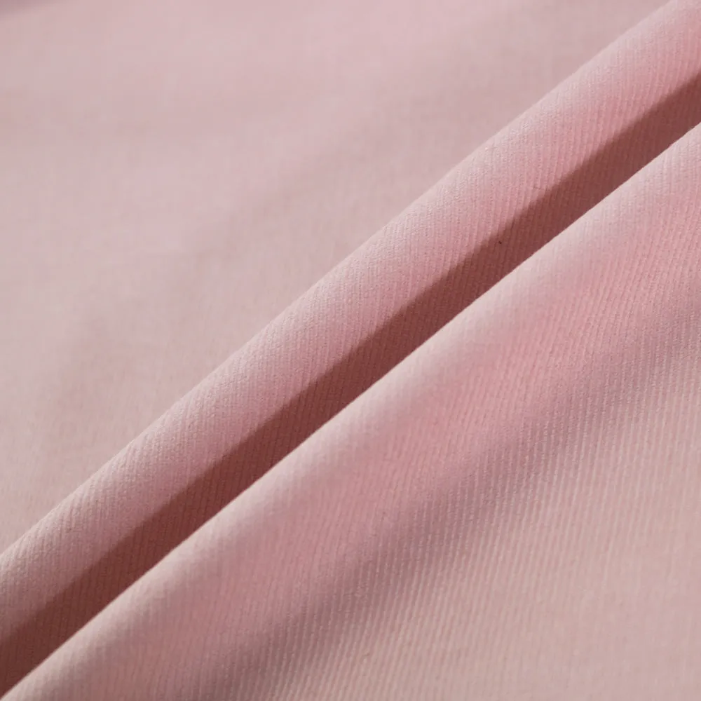 Dressmaking Cotton Needlecord - Pale Pink