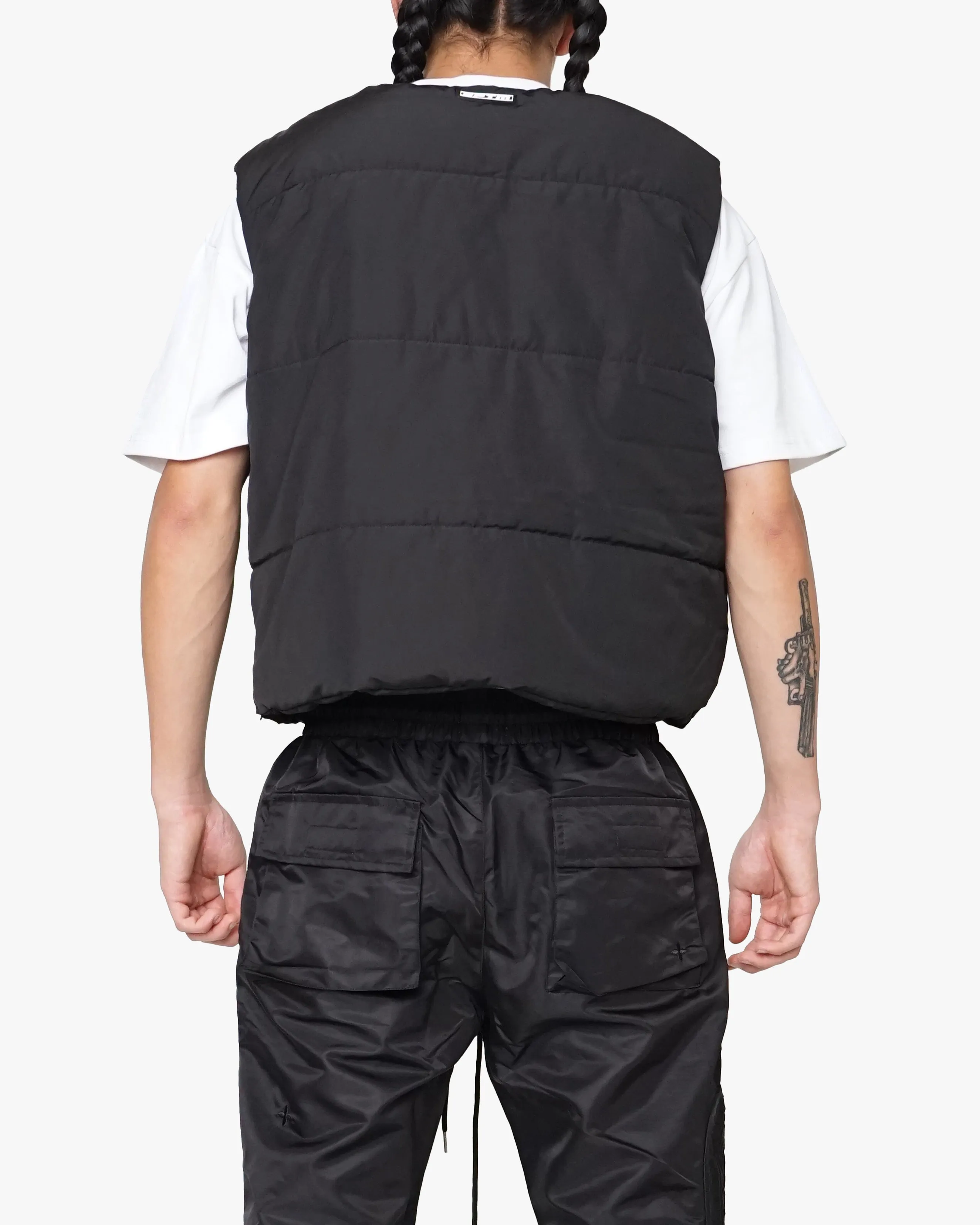 EPTM Black Tactical Puffer Vest