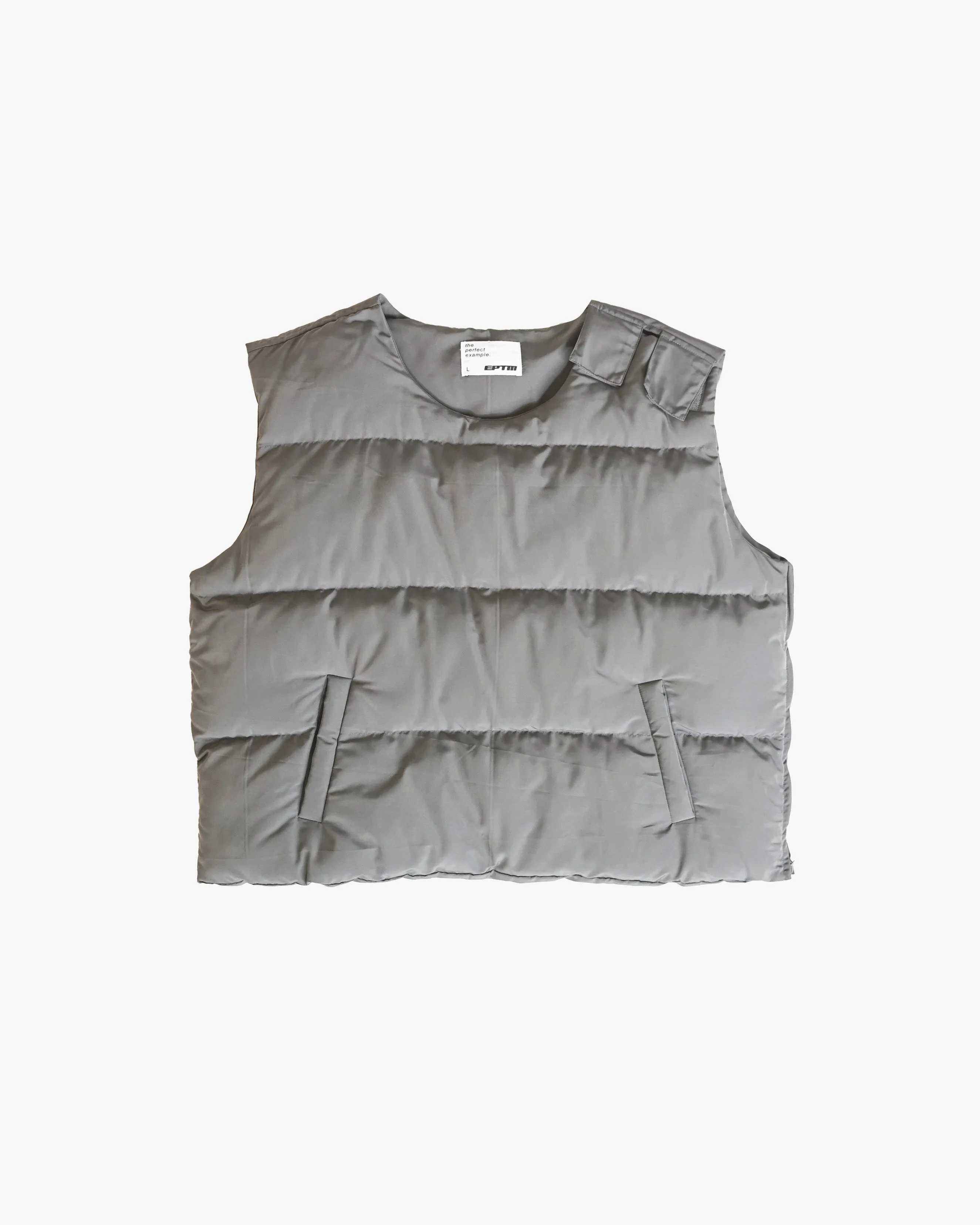 EPTM Gray Tactical Puffer Vest