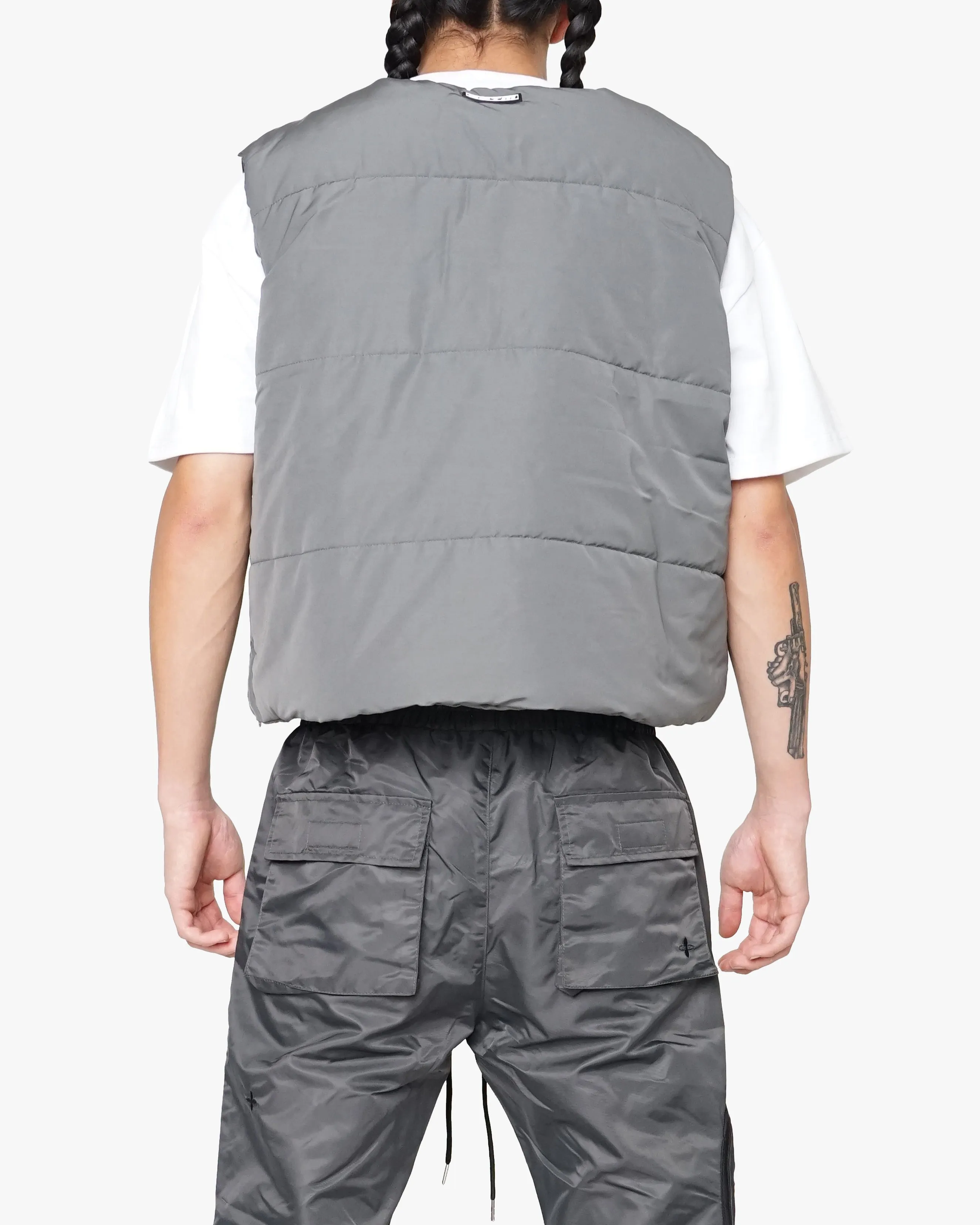 EPTM Gray Tactical Puffer Vest