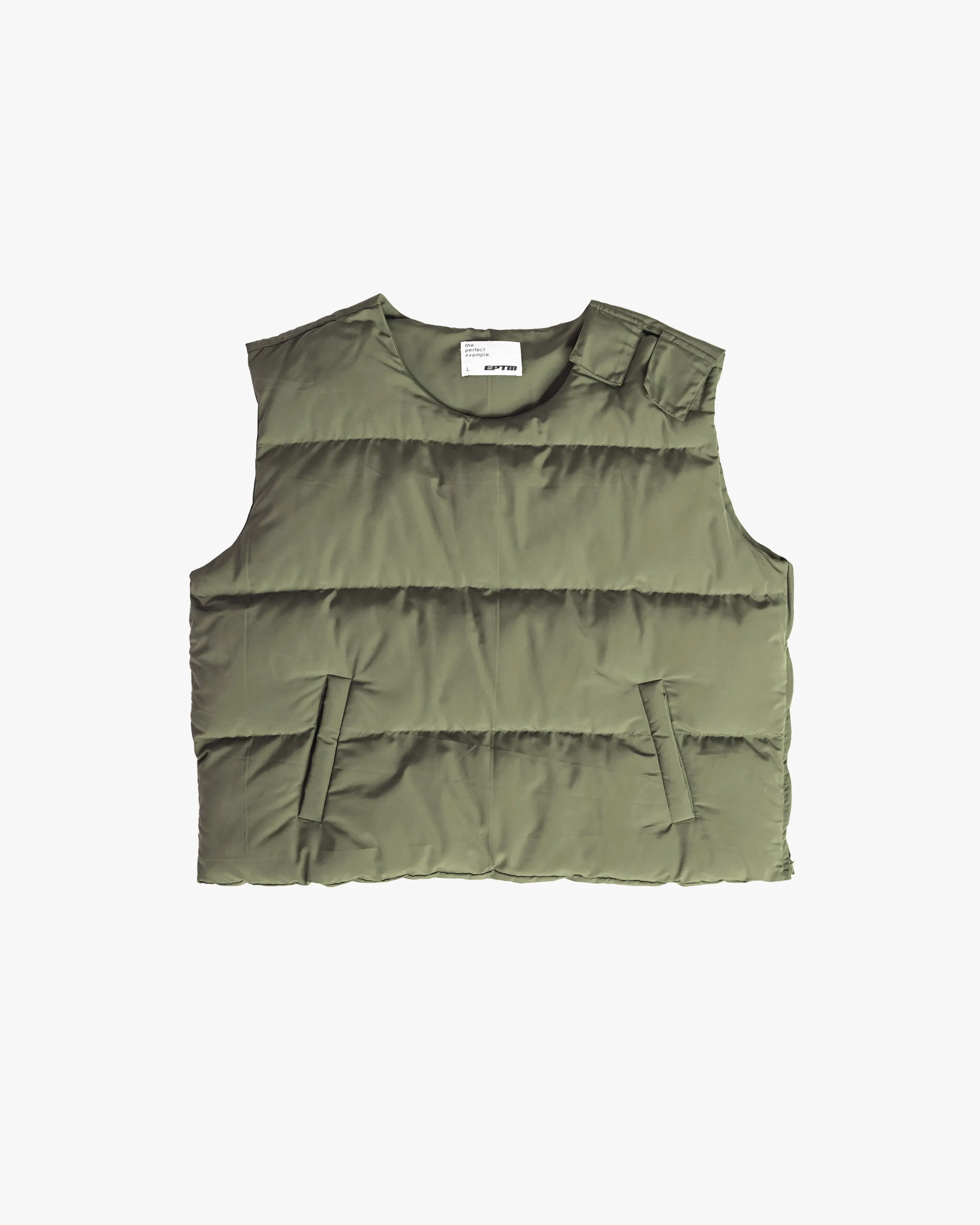 EPTM Tactical Puffer Vest - Olive.