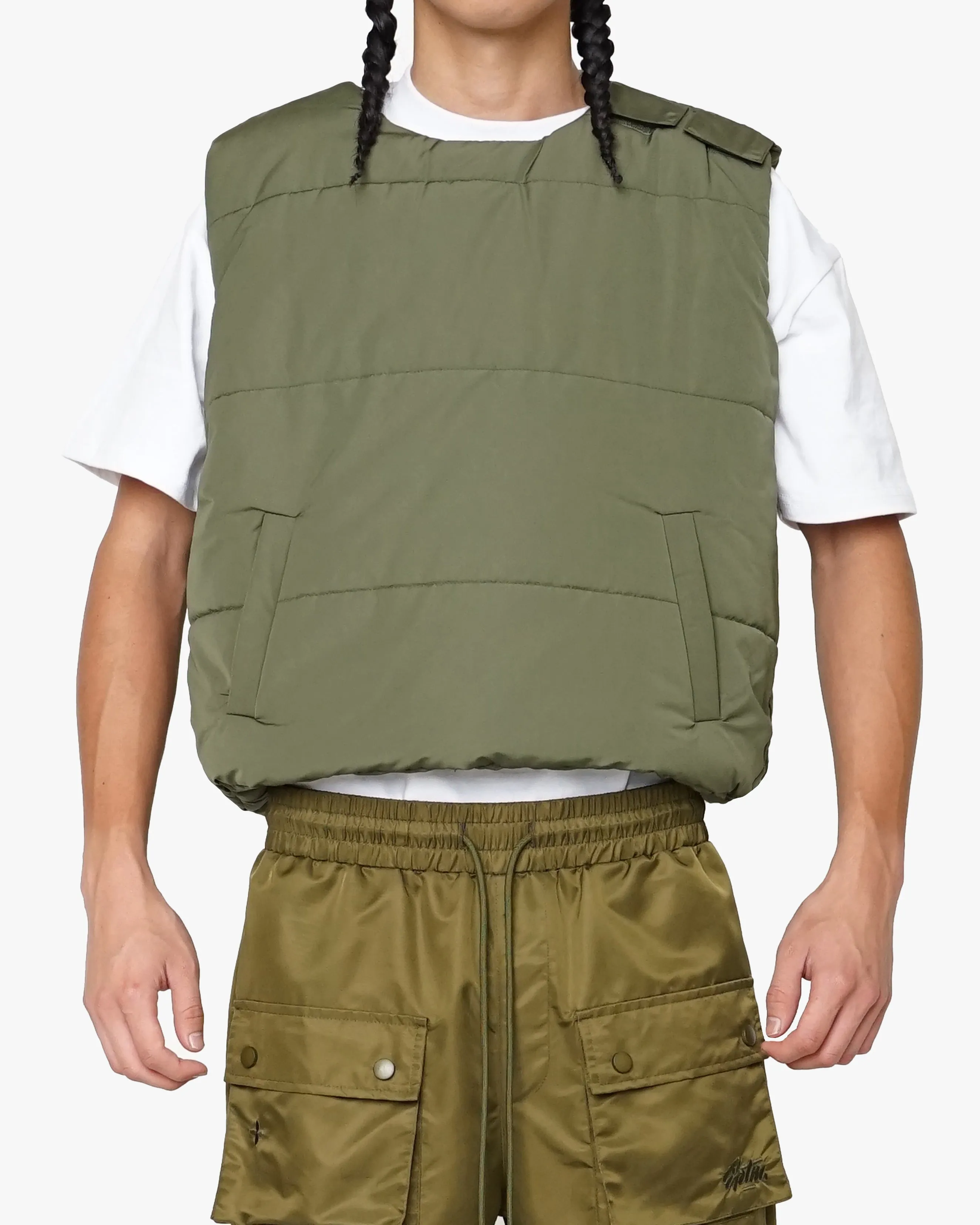 EPTM Tactical Puffer Vest - Olive.