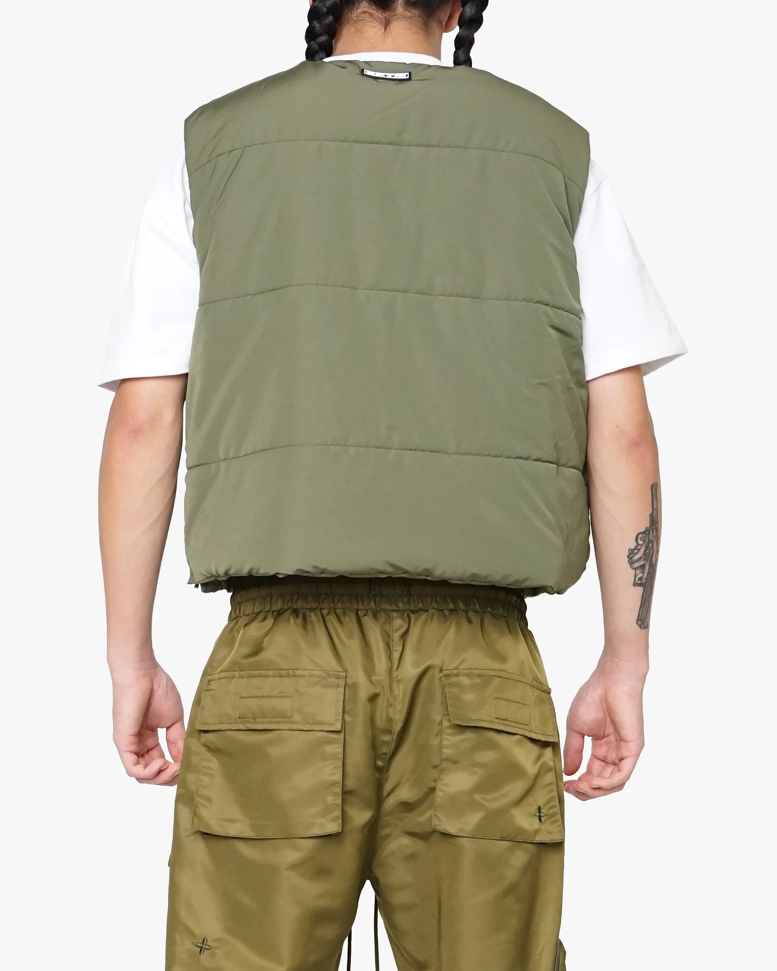 EPTM Tactical Puffer Vest - Olive.