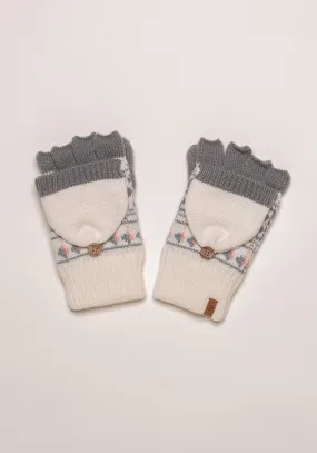 Fairisle knit mittens - Buy cozy Fairisle pattern mittens online