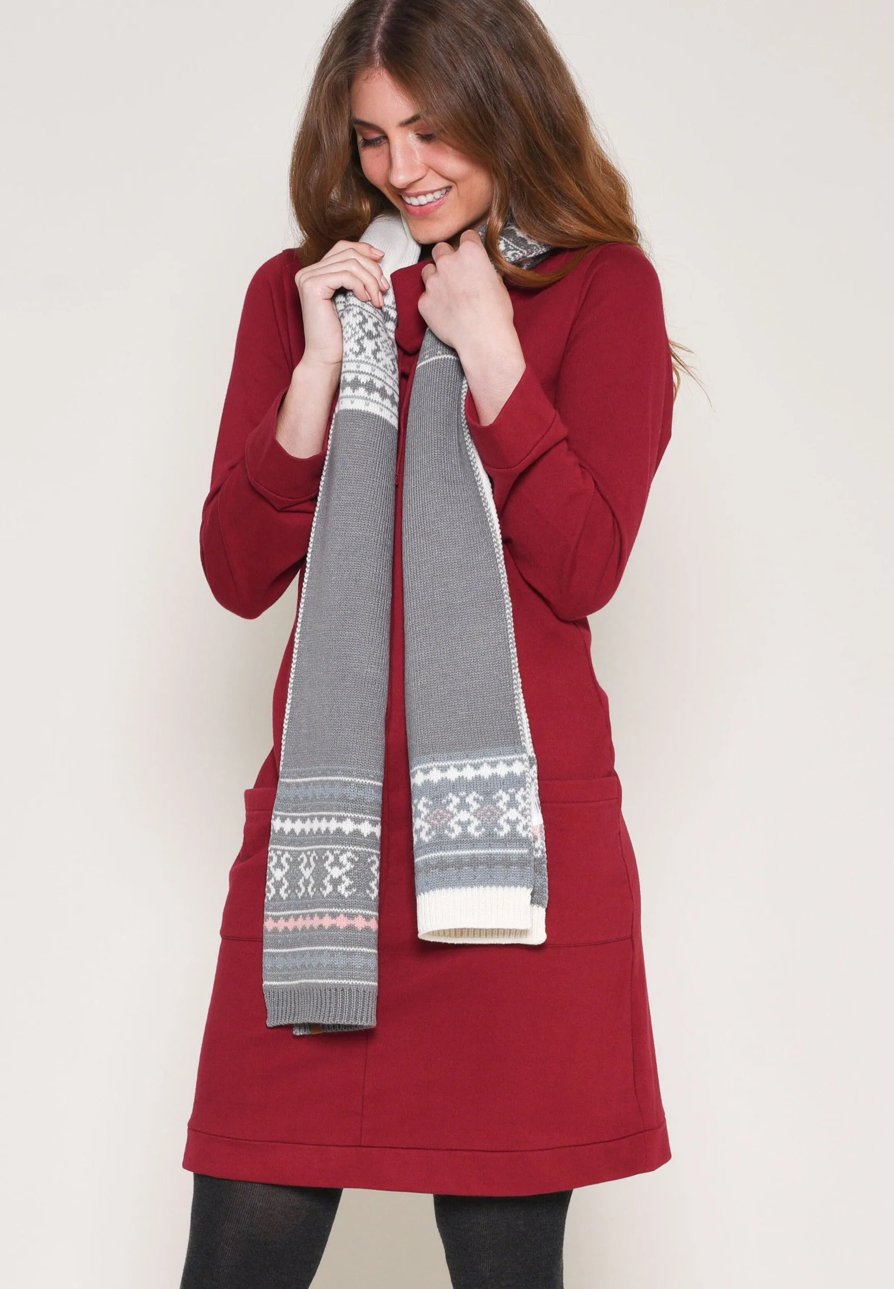 Fairisle Knit Scarf - Buy Affordable Fairisle Knit Scarf Online Now