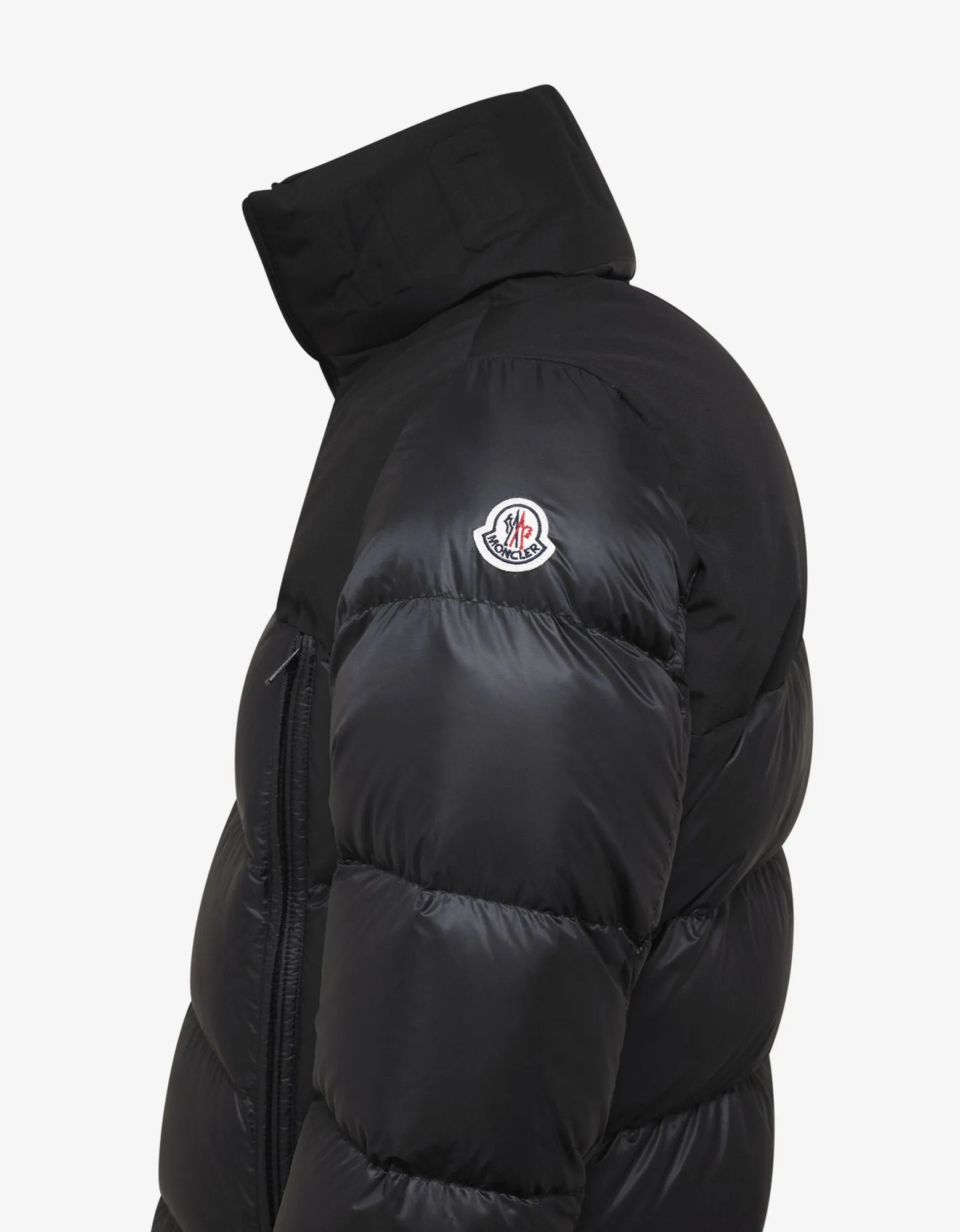 Faiveley Black Nylon Down Jacket