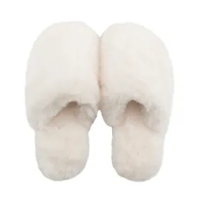 Faux Fur Slide - Luxurious Sliders for Women