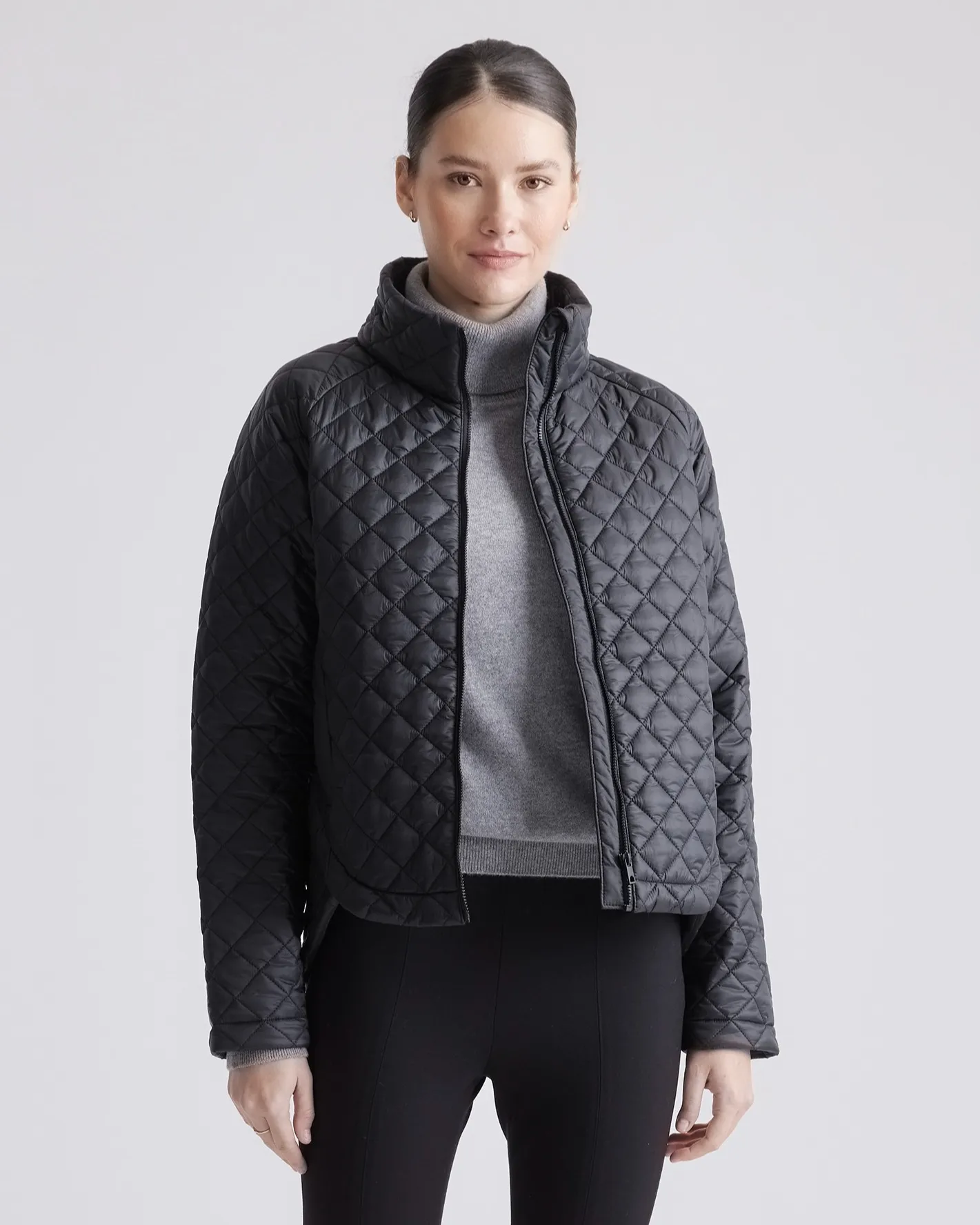 Featherless Quilted Puffer Jacket