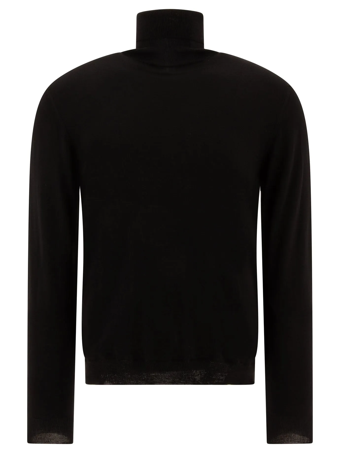 Flexwool Turtleneck Sweater Knitwear Black